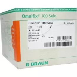 OMNIFIX Insulīnsspr.1 ml f.U100, 100 gab