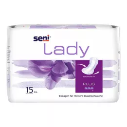 SENI Lady inkontinences spilventiņi plus, 15 gab