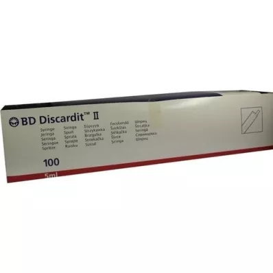 BD DISCARDIT II Šļirce 5 ml, 100X5 ml