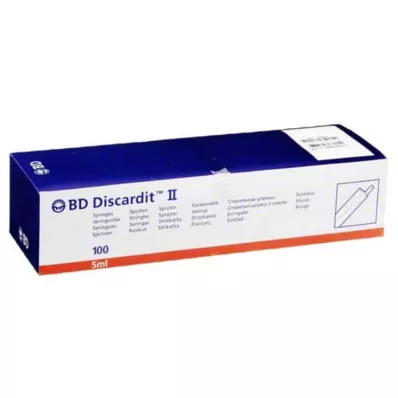 BD DISCARDIT II Šļirce 5 ml, 100X5 ml BD DISCARDIT II Šļirce 5 ml, 100X5 ml