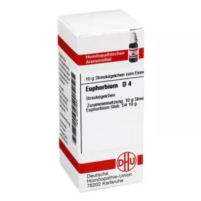 EUPHORBIUM D 4 globules, 10 g