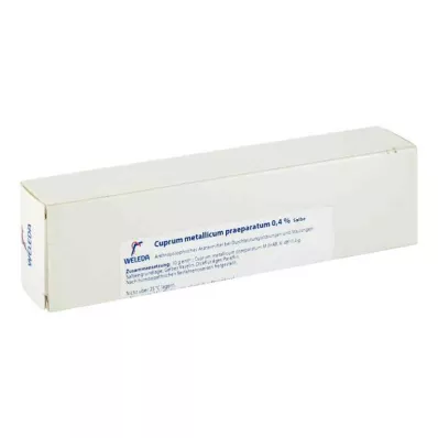 CUPRUM METALLICUM praep.0,4% ziede, 65 g