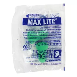 HOWARD Leight Max Lite ausu aizbāžņi, 2 gab