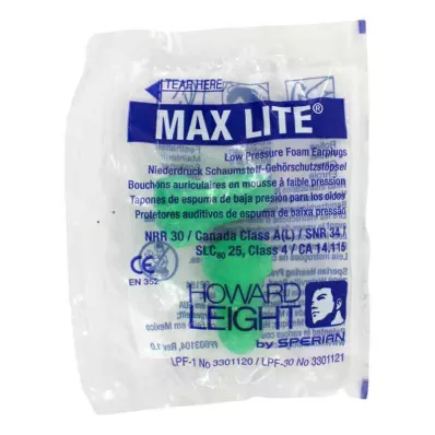 HOWARD Leight Max Lite ausu aizbāžņi, 2 gab