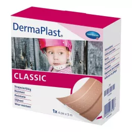 DERMAPLAST CLASSIC Apmetums brūcēm 4 cmx5 m, 1 gab