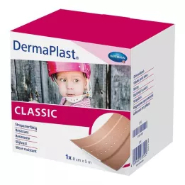 DERMAPLAST CLASSIC Apmetums brūcēm 8 cmx5 m, 1 gab