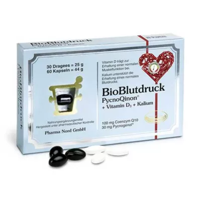 BIO BLUTDRUCK Dragees+kapsulas Pharma Nord Kombip., 1 P