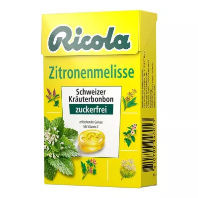 RICOLA o.Z.Box citronmelisas konfektes, 50 g RICOLA o.Z.Box citronmelisas konfektes, 50 g