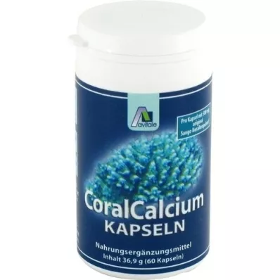 CORAL CALCIUM Kapsulas 500 mg, 60 gab