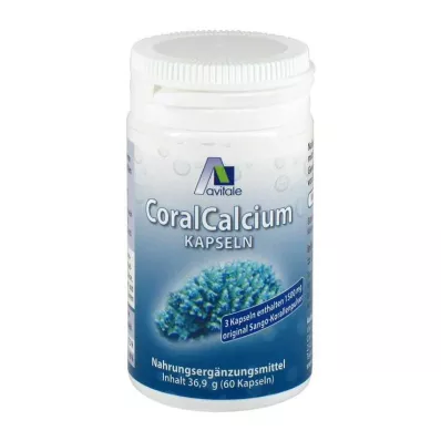 CORAL CALCIUM Kapsulas 500 mg, 60 gab CORAL CALCIUM Kapsulas 500 mg, 60 gab