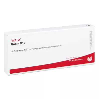 RUBIN D 12 ampulas, 10X1 ml