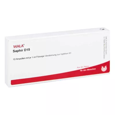 SAPHIR D 15 ampulas, 10X1 ml