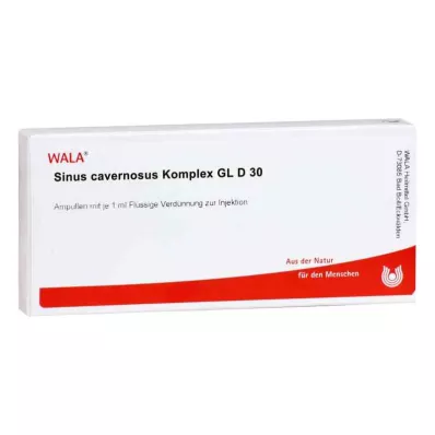 SINUS CAVERNOSUS Komplekss GL D 30 ampulas, 10X1 ml