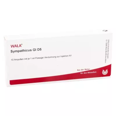 SYMPATHICUS GL D 5 ampulas, 10X1 ml SYMPATHICUS GL D 5 ampulas, 10X1 ml