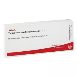 TARAXACUM E Rad.autumnale D 3 ampulas, 10X1 ml