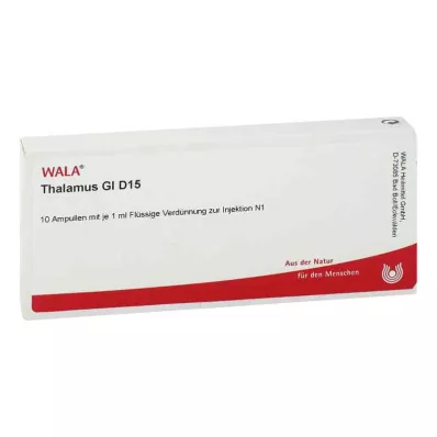 THALAMUS GL D 15 ampulas, 10X1 ml THALAMUS GL D 15 ampulas, 10X1 ml