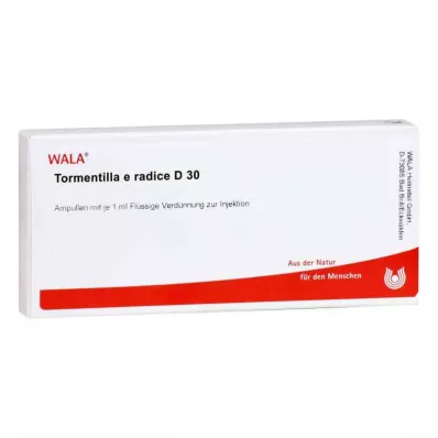 TORMENTILLA E radice D 30 ampulas, 10X1 ml