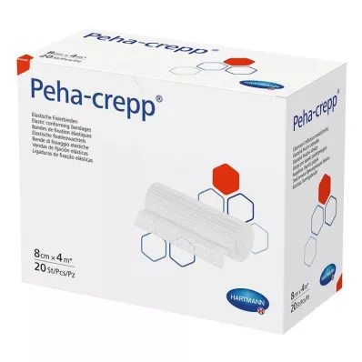 PEHA CREPP Fiksācijas pārsējs 8 cmx4 m, 20 gab PEHA CREPP Fiksācijas pārsējs 8 cmx4 m, 20 gab