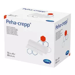 PEHA CREPP Fiksācijas pārsējs 12 cmx4 m, 20 gab