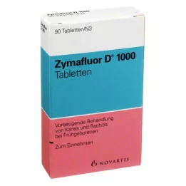 ZYMAFLUOR D 1 000 tablešu, 90 kapsulas