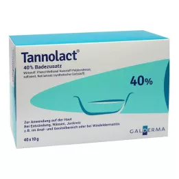 TANNOLACT Vannas piedeva, 40X10 g