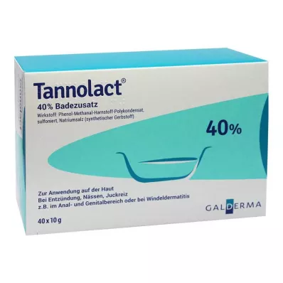 TANNOLACT Vannas piedeva, 40X10 g