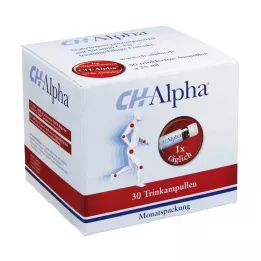 CH ALPHA Dzērienu ampulas, 30 gab