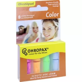 OHROPAX krāsains putu korķis, 8 gab