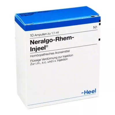 NERALGO Rhem Injeel ampulas, 10 gab NERALGO Rhem Injeel ampulas, 10 gab