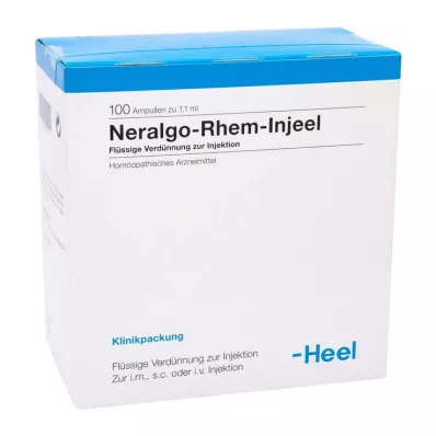 NERALGO Rhem Injeel ampulas, 100 gab NERALGO Rhem Injeel ampulas, 100 gab