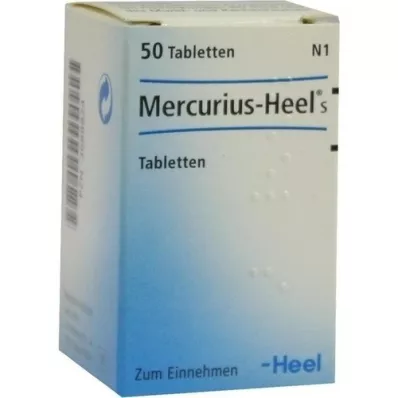 MERCURIUS HEEL S tabletes, 50 gab
