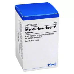 MERCURIUS HEEL S tabletes, 250 gab