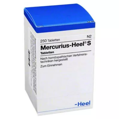 MERCURIUS HEEL S tabletes, 250 gab MERCURIUS HEEL S tabletes, 250 gab