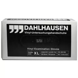 VINYL Cimdi nepūderēti, XL izmērs, 100 gab