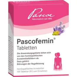 PASCOFEMIN Tabletes, 100 gab