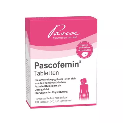 PASCOFEMIN Tabletes, 100 gab PASCOFEMIN Tabletes, 100 gab