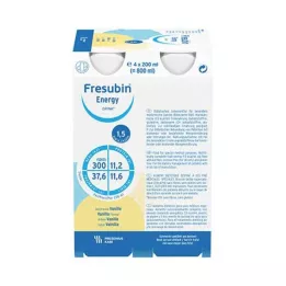 FRESUBIN ENERGY DRINK Vaniļas dzeramā pudele 6X4X200 ml