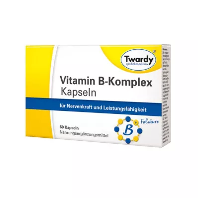 VITAMIN B KOMPLEX kapsulas, 60 kapsulas