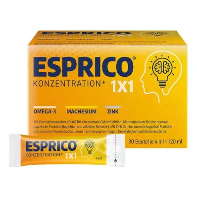 ESPRICO 1x1 suspensija, 30X4 ml ESPRICO 1x1 suspensija, 30X4 ml