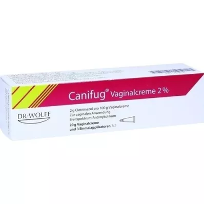 CANIFUG Vaginālais krēms 2%, 3 lietošanas reizes, 20 g