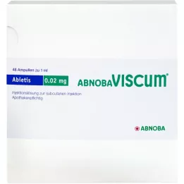 ABNOBAVISCUM Abietis 0,02 mg ampulas, 48 gab