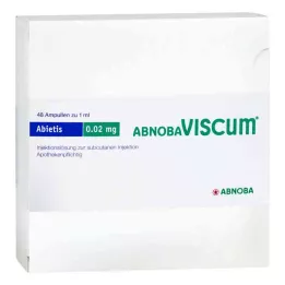 ABNOBAVISCUM Abietis 0,02 mg ampulas, 48 gab