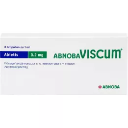 ABNOBAVISCUM Abietis 0,2 mg ampulas, 8 gab