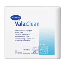 VALACLEAN Papildu vienreizlietojamās salvetes, 50 gab
