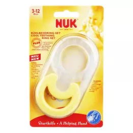 NUK Atvēsinošu zobu riņķu komplekts, 2 gab
