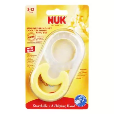 NUK Atvēsinošu zobu riņķu komplekts, 2 gab