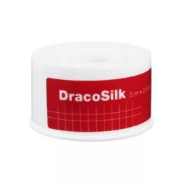 DRACOSILK Ģipša rullis 2,5 cmx5 m, 1 gab