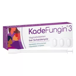 KADEFUNGIN 3 vaginālas tabletes, 3 gab