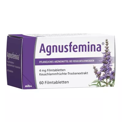 AGNUSFEMINA 4 mg apvalkotās tabletes, 60 gab AGNUSFEMINA 4 mg apvalkotās tabletes, 60 gab