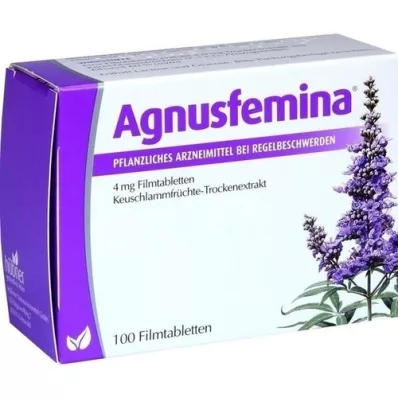 AGNUSFEMINA 4 mg apvalkotās tabletes, 100 gab